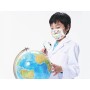 Gisafe 98% 3-ply filtering surgical mask type iir with elastic bands - pediatric - cartoon - flowpack - pack 10 pcs.