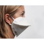 Mycroclean bfe 99,8% wiederverwendbare Gesichtsmaske - doppellagig, weiß/weiß - mit Nasenpad