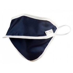 Masque réutilisable Mycroclean bfe 99,8% - bleu/blanc