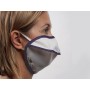 Masque réutilisable Mycroclean bfe 99,8% - blanc/bleu