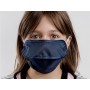Mycroclean Herbruikbaar Masker Junior/ Volwassenen Small BFE 99.8% - Blauw/Blauw