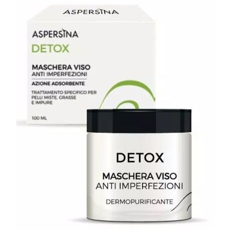 Aspersina Detox Dermopurifying and anti-blemish Face Mask 100 ml