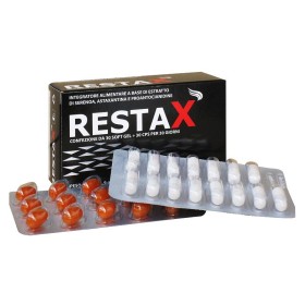 Restax Supplement with 30 tablets and 30 pearls