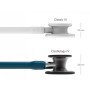 Littmann Cardiology IV - 6234 - Albastru Caraibian - Finisaj Fumuriu