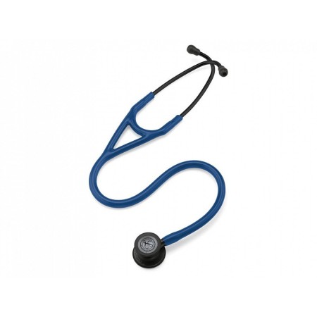 Littmann cardiology iv - 6168 - albastru marin - finisaje fumurii