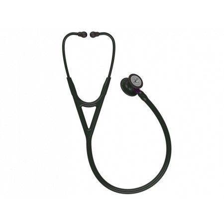 Littmann cardiology iv - 6203 - negru - finisaje negre / conexiune viola