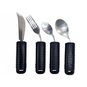 Set de tacâmuri modelabile (furculiță, cuțit, lingură mică și mare) - set de 4.