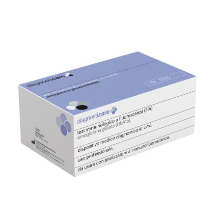 Test de hemoglobină glicată - casetă pentru 24600 - pachet de 10