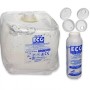 Transparent gel til ultralyd og pulserende lys. Eco Supergel klar i 5 liters pose.