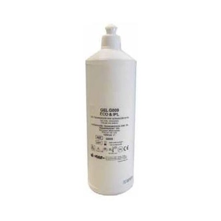Gel transparent pentru ultrasunete și lumină pulsată G009 - flacon de 1 l.