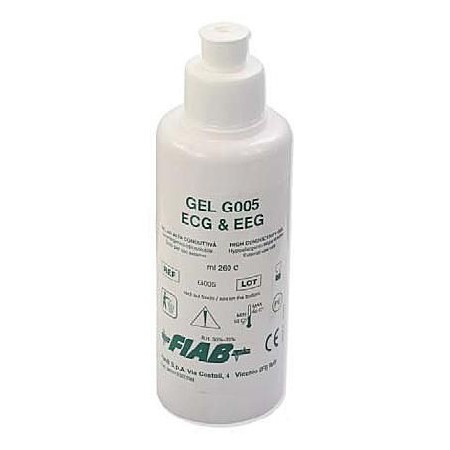 Gel cu conductivitate ridicată pentru ECG, EEG, EMG, defibrilare și electrostimulare G005 - flacon de 260 ml