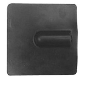 Electrod conductiv din silicon 45X50 mm - Gaură: 2 mm