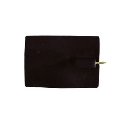 Electrozi conductivi din silicon cu mufă mascul - 4 mm 50 x 100 mm
