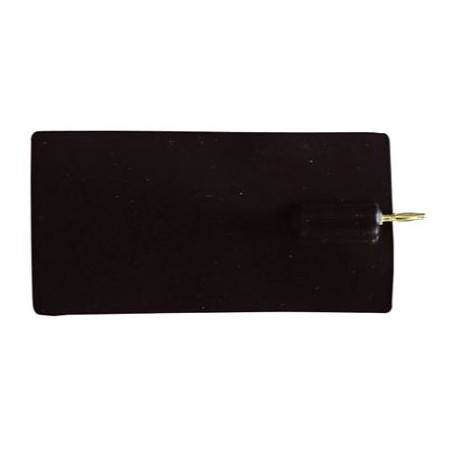Electrozi conductivi din silicon cu mufă mascul - 4 mm 60X85 mm
