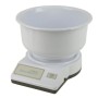 Cântar electronic de bucătărie vorbitor pentru persoanele cu deficiențe de vedere, cu alimentare și recipient
