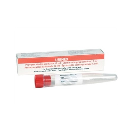 Eprubetă de urină de 12 ml - cutie individuală - sterilă
