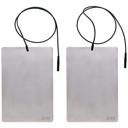 Pereche de electrozi tip placă de 22 x 15 cm cu cablu pentru SwiSto 3