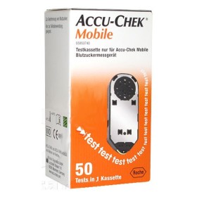 Casetă de testare Accu-Chek Mobile 50