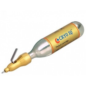 Dispozitiv de pulverizare CRYO IQ DERM - 25 g de gaz N2O - Supapă de control - vârf fix din sticlă