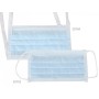 4-laags chirurgisch masker 98% filtering - lichtblauw met veters - Type IIR - Pack 600 stuks
