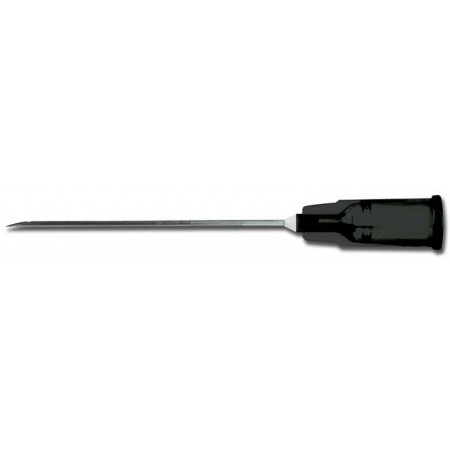 Sterile 22G Hypodermic Needles dispoFINE 0.7 x 40 mm Black - 100 pcs.