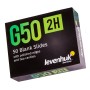 Vetrini vuoti Levenhuk G50 2H a cavità doppia, 50 pz.