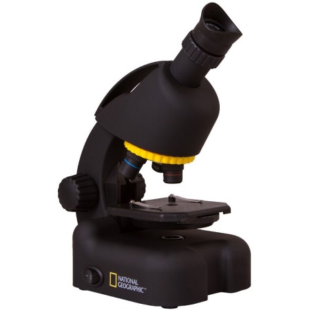 Microscop Bresser National Geographic 40–640x cu adaptor pentru cameră