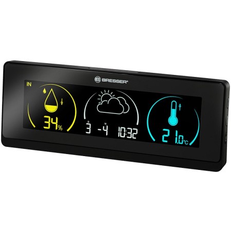 Bresser Temeo Life Colour weerstation, zwart