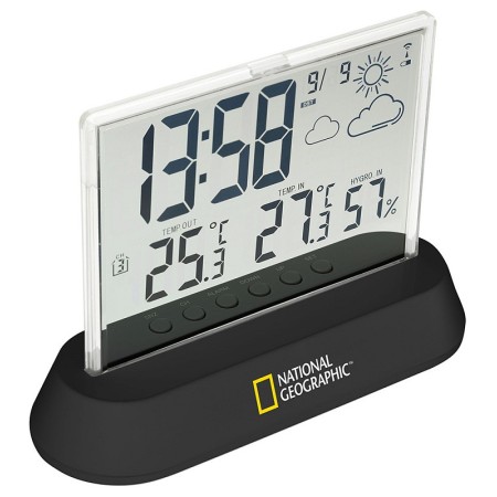 Bresser National Geographic meteorológiai állomás, transzlucidus