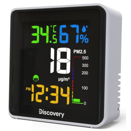 Stazione meteorologica Levenhuk Discovery Report WA30 con monitor del particolato nell’aria