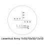Binoclu Levenhuk Army cu reticul 7x50