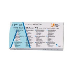 Prueba rápida de antígenos SARS-COV-2 e influenza A+B - autoprueba