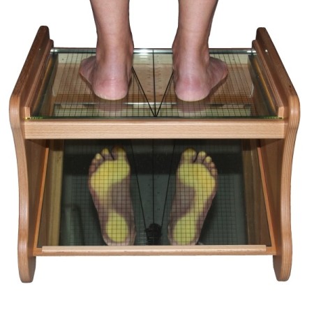 Podoscop LED din lemn Plantoscop