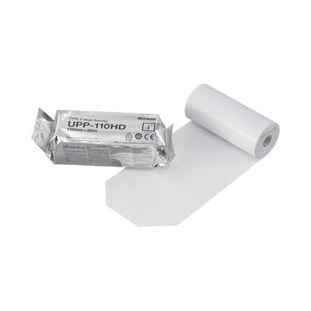 Papier kompatibilný s videotlačiarňou SONY UPP-110HD - čiernobiely papier s vysokou hustotou pre ultrazvukové skenery