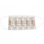 Gisafe filterend chirurgisch masker 98% 3-laags type iir met elastische banden - volwassenen - cartoon - flowpack - pak van 10 s