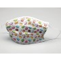 Gisafe 98% 3-ply filtering surgical mask type iir with elastic bands - adults - macarones - flowpack - pack. 10 pcs.
