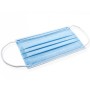 Gisafe 98% 3-ply filtering surgical mask type iir with elastic bands - adults - light blue - flowpack - pack. 10 pcs.