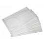 Gisafe 98% 3-ply filtering surgical mask type iir with elastic bands - adults - white - box - pack 50 pcs.