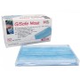 Gisafe filterend chirurgisch masker 98% 3-laags type IIR met elastische banden - volwassenen - lichtblauw - doos - pak 50 stuks.
