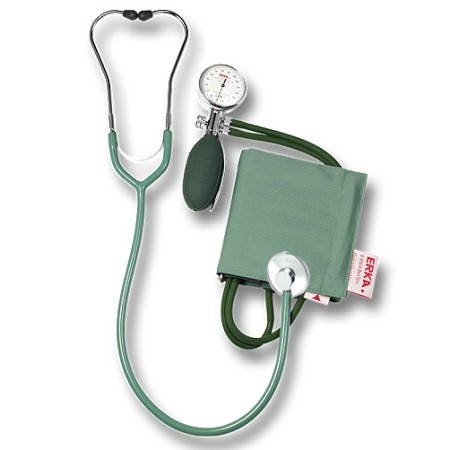 ERKAtest sphygmomanometer with stethoscope