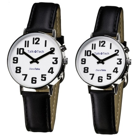 Women's talking watch for the blind or visually impaired