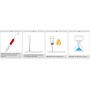 Test rapide vétérinaire LSH+CHW+EHR pour Leishmania, Dirofilaria et Ehrlichia - 10 tests