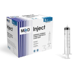 3-Part Syringe with Luer Slip Cone