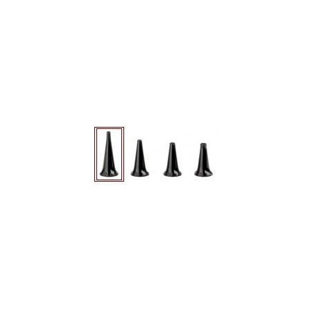 Espéculo Reutilizable (Negro) para Otoscopios BETA200, K 180, mini3000, mini3000 F.O. - Ø 2,4mm