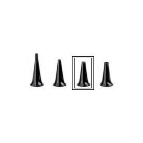 Újrafelhasználható speculum (fekete) BETA200 Otoszkópokhoz, K 180, mini3000, mini3000 F.O. - Ø 4mm