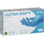VAM Gants jetables en nitrile non poudrés bleus ultra doux - 100 pcs.
