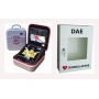 Hvidt defibrillatorskab