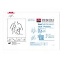 Bespaar pads voor meer dan 8 jaar, meer dan 25 kg voor heartsave vanaf s.n. 739xxxxxxx - 1 paar