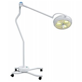 Lámpara halógena Scialitica con 3 luces en lámpara de pie Rimsa Tris