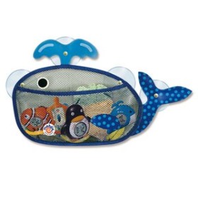 Mebby Moby-red de juguete de ballena